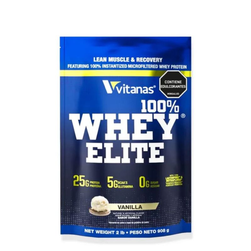 VITANAS - Whey Elite Proteina x2 Libras Vitanas