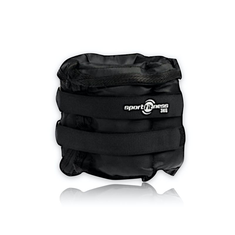 SPORT FITNESS - KIT PESAS TOBILLERAS 3KG CU