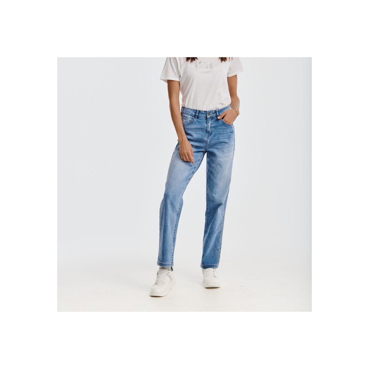 CAT - Pantalon MUJER TRIBLEND STRETCH DEN 4070046-JHA CAT.