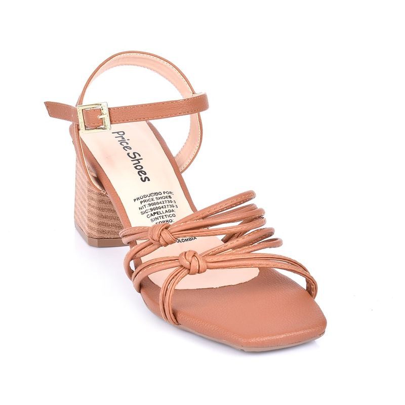 PRICE SHOES - Price Shoes Tacon Bajo Para Mujeres 962CR80MIEL