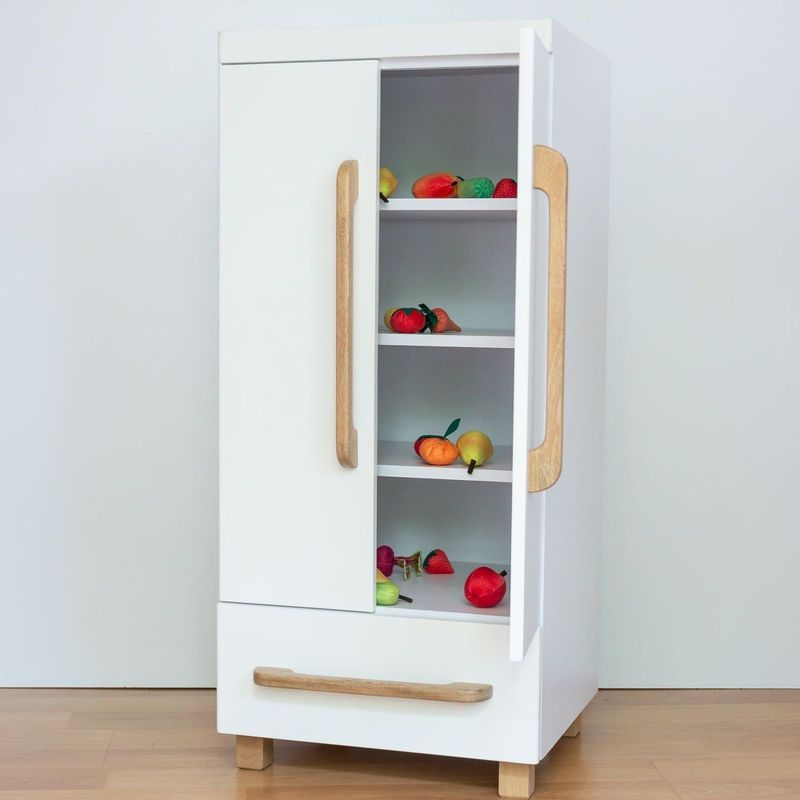 SUPI KIDS FURNITURE - SUPI FRIDGE  NEVERA COLOR BLANCO