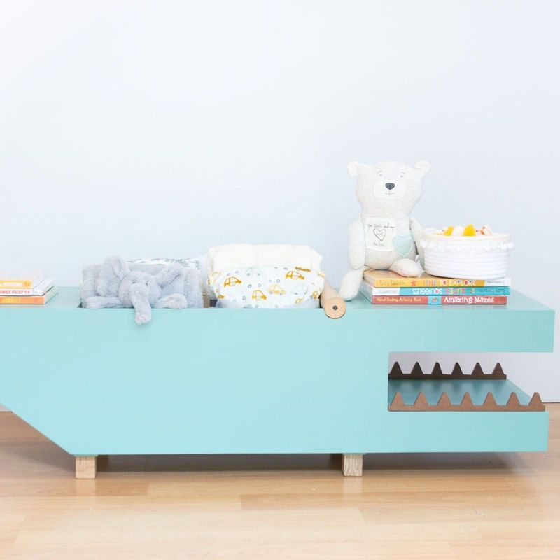 SUPI KIDS FURNITURE - SUPI CROCODILE  COCODRILO COLOR SAGE