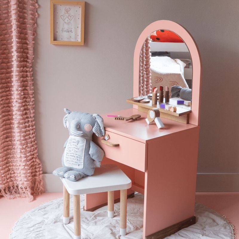 SUPI KIDS FURNITURE - SUPI DRESSER  TOCADOR COLOR SALMON