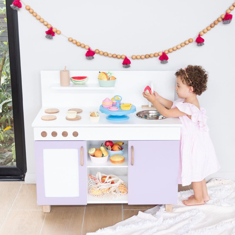 SUPI KIDS FURNITURE - SUPI KITCHEN S  COCINITA PEQUEÑA COLOR LILA