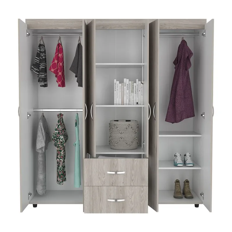 RTA DESIGN - Closet Bariloche Ceniza CZB 8996