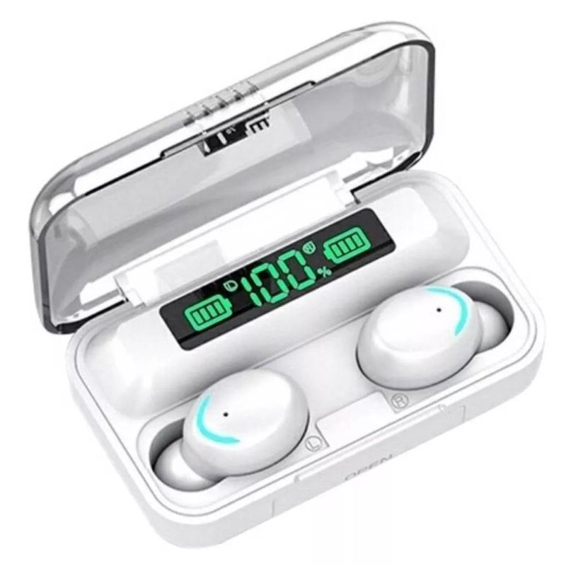 GENERICO - AUDIFONO TWS F9-5 BLUETOOTH 5.3 BLANCO
