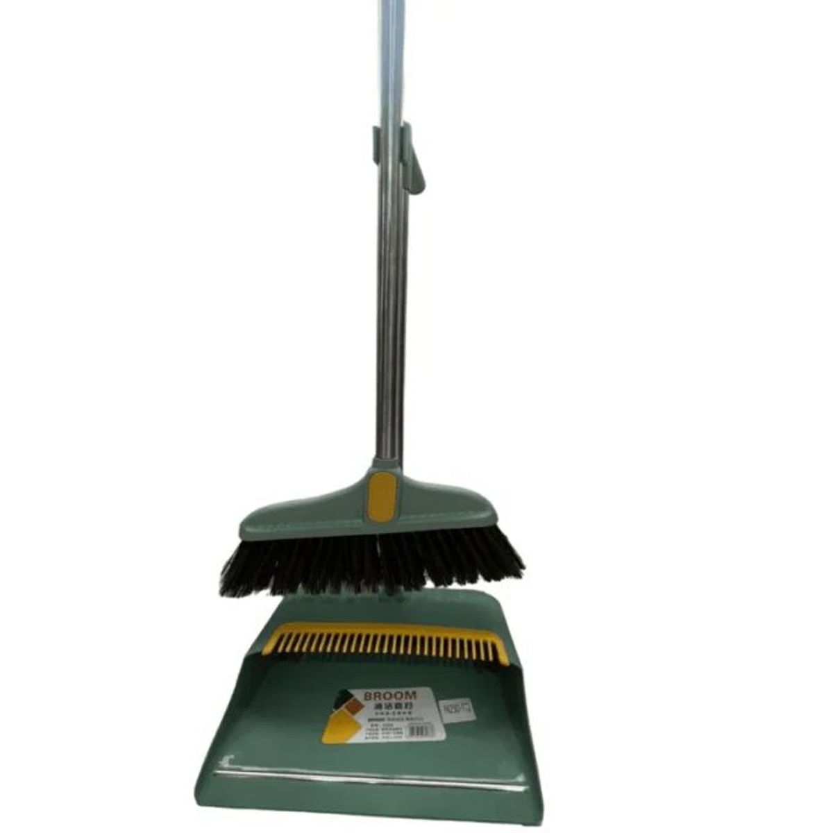 GENERICO - Kit Escoba Y Recogedor Set De Limpieza Ajustable