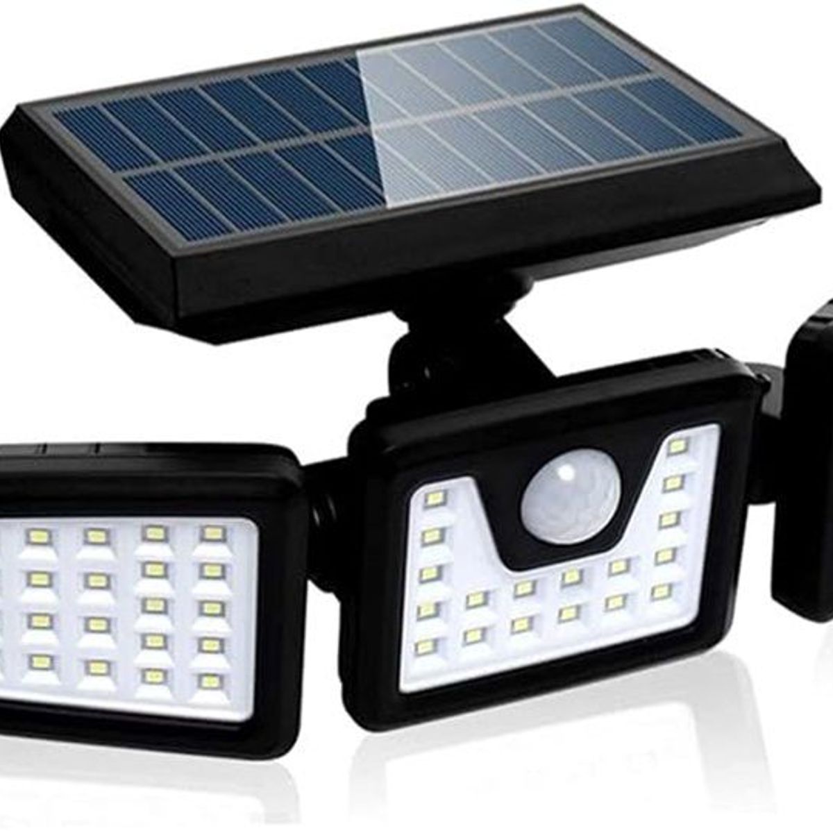 GENERICO - Lampara Solar 3 Modos Led Exterior Con Sensor