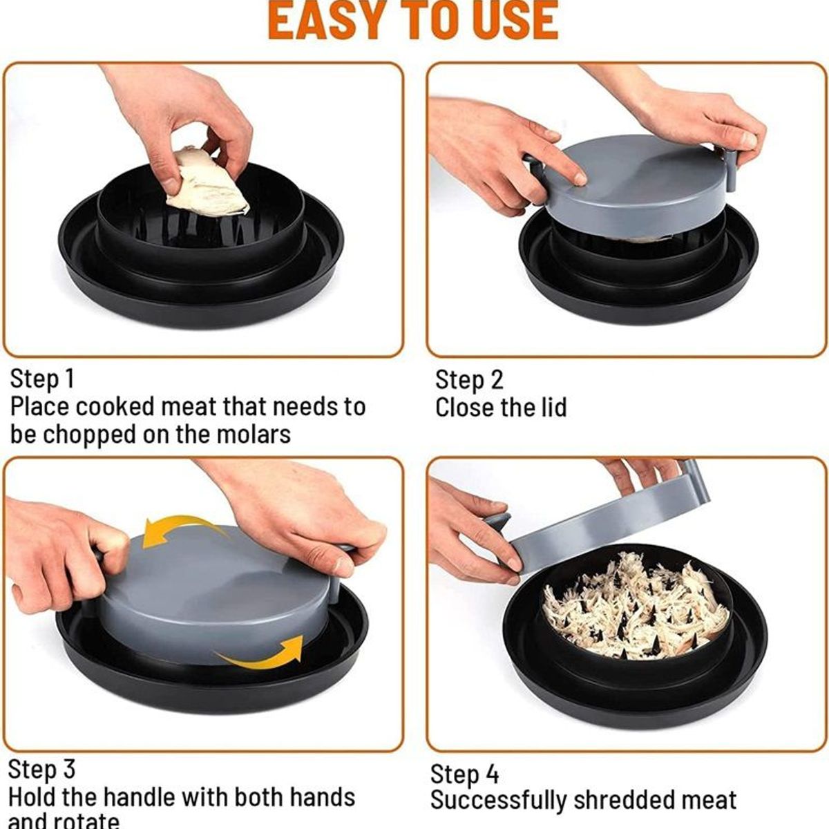 GENERICO - Trituradora De Pollo Herramienta Para Picar Pollo