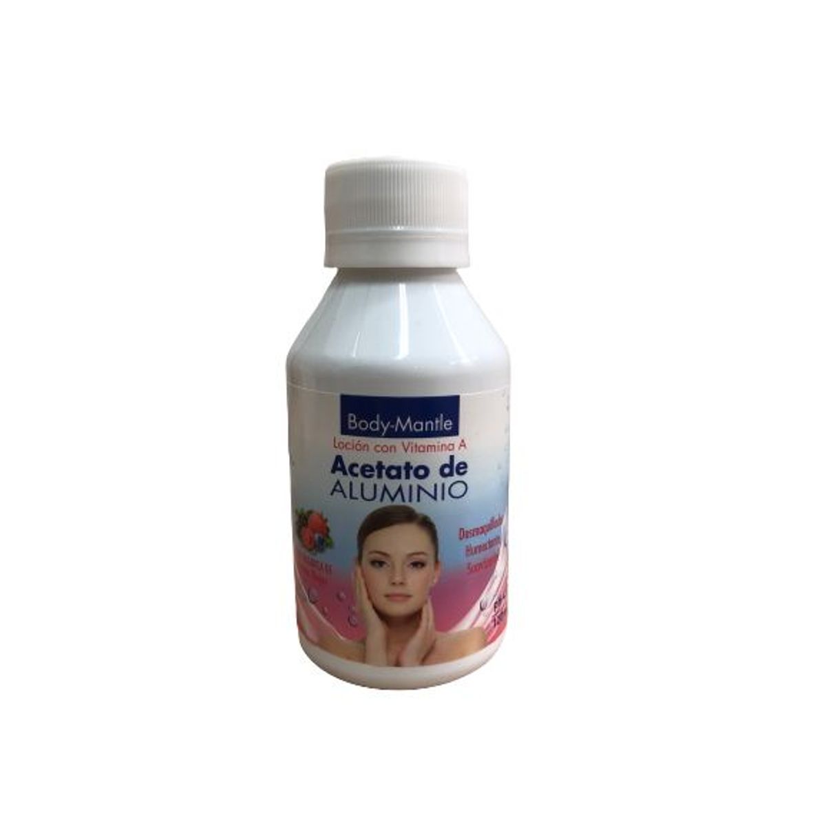 GENERICO - Loción Acetato de Aluminio Body Mantle Frutos Rojos  120 ml