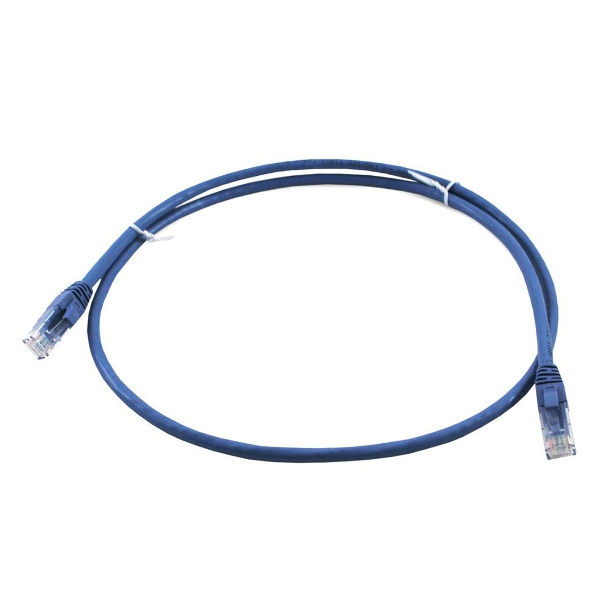 GENERICO - PATCH CORD CAT 6 COBRE 50 CENTIMETROS COLOR AZUL RED UTP