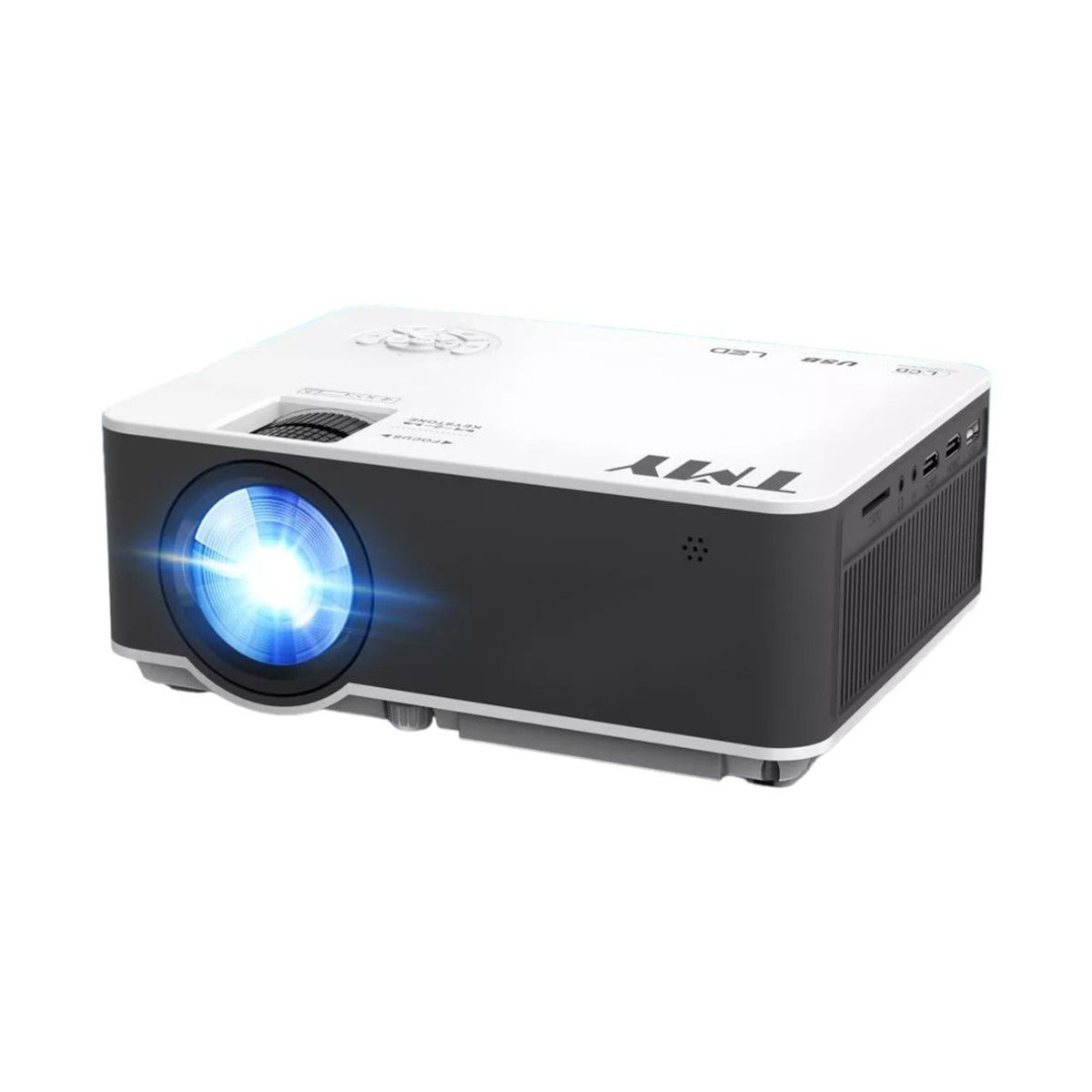 GENERICO - Proyector De Video Beam Tmy Con Wifi 5 Ghz 1200 Lm 1080p Nativo 300''