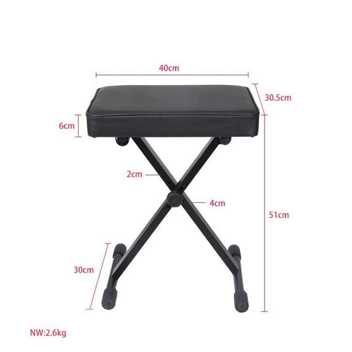 GENERICO - Silla para Piano y Teclados