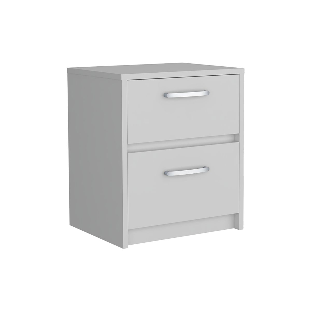 RTA DESIGN - Mesa De Noche Argento Blanco Mqz 46 rta muebles MLB 8073