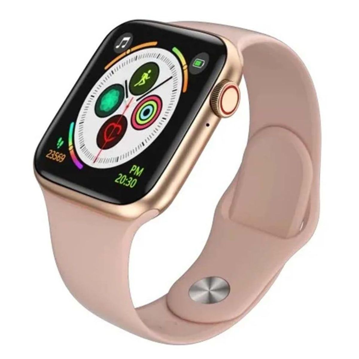 GENERICO - Reloj Inteligente Smart Watch T500 pro Llamadas Tactil Rosado