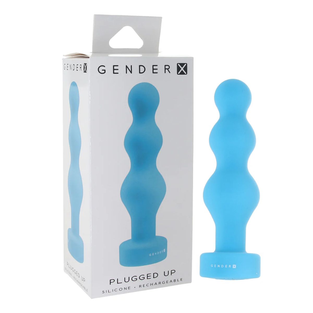 GENERICO - Plug Anal con Vibracion Triple esfera Gender X