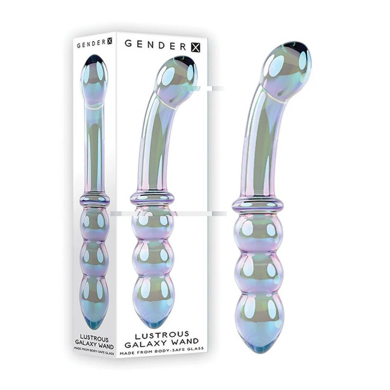 GENERICO - Dildo de Vidrio Varita Galactica Gender X