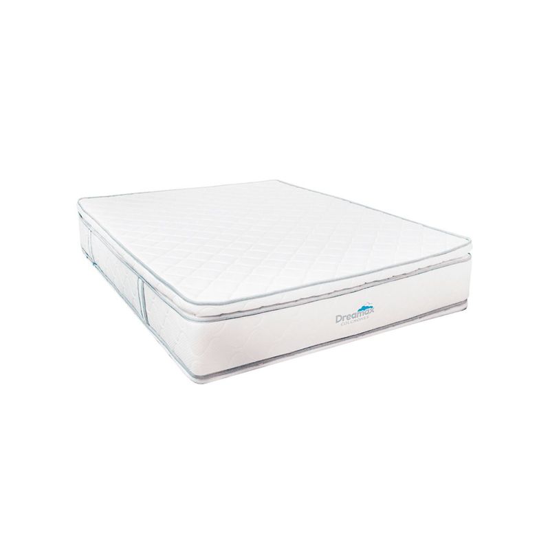 GENERICO - Colchón DREAMAX SKY BLUE blanco doble