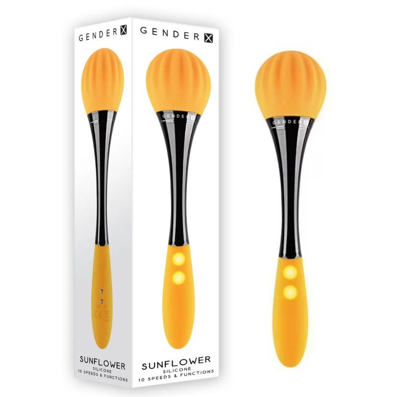 GENERICO - Vibrador Girasol Doble Gender X