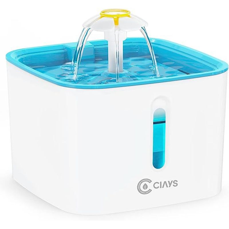 GENERICO - Fuente De Agua Purificadora Para Mascotas 2.5 Lt + Filtros