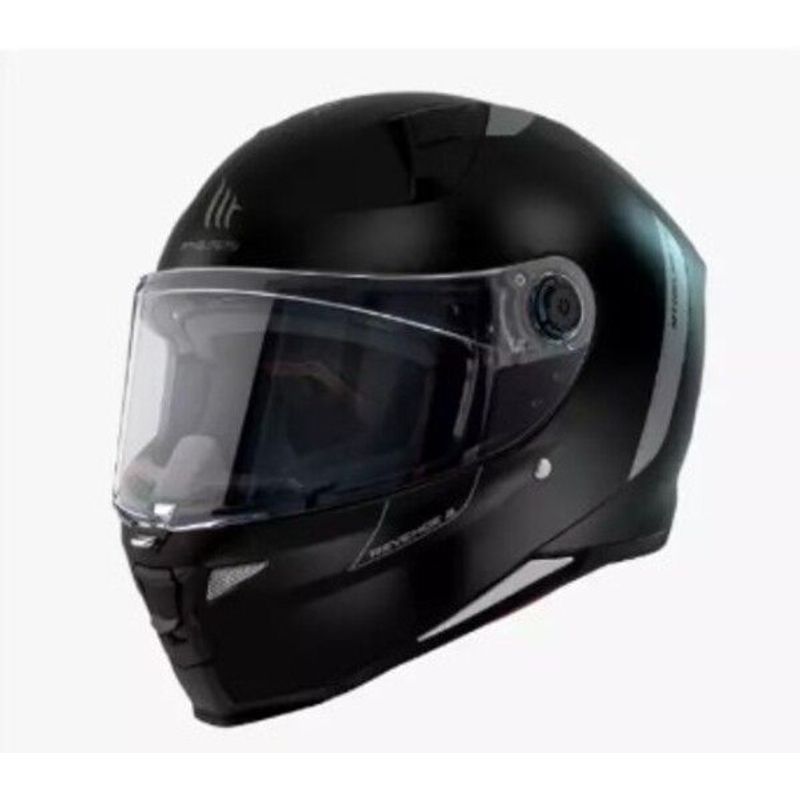 MT HELMETS - CASCO REVENGE 2 S A1 NEGRO MATE  ECE R22.06 TALLA S
