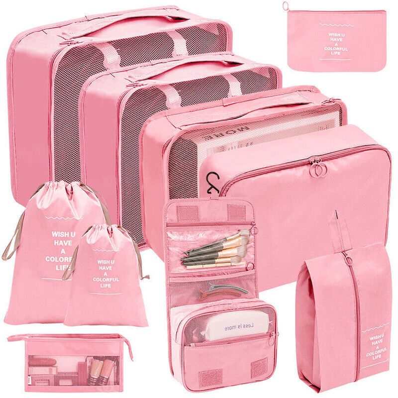 ONE PIXEL - Organizador De Equipaje Para Maleta Kit X10 Bolsas ONEPIXEL