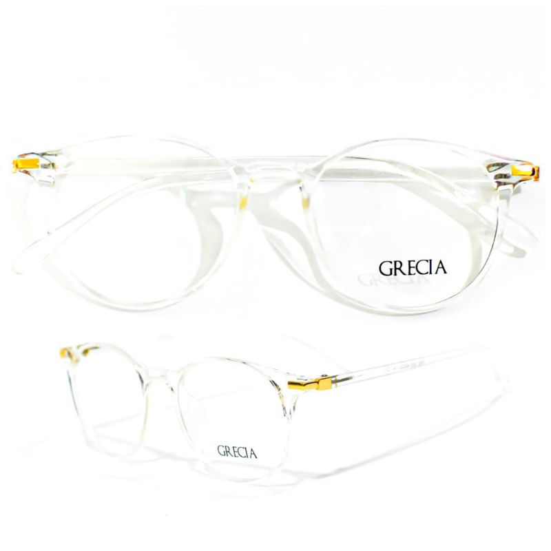 GENERICO - Montura Oftalmica Grecia - Unisex Tranparente