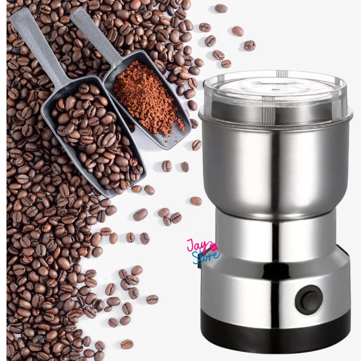 GENERICO - Molino Triturador De Café Eléctrico Semillas Pimienta Granos