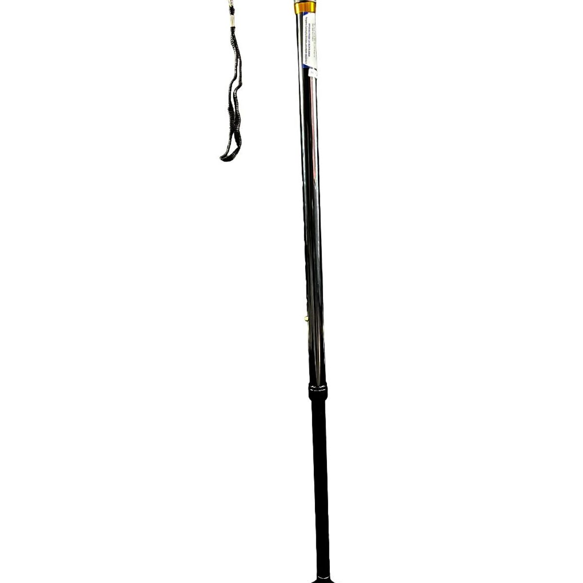 TME - Bastón Base Pequeña Con Empuñadura en T NEGRO