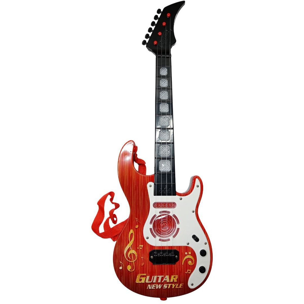 GENERICO - Guitarra Juguete Luces Sonido Niños Regalo Instrumento 929b