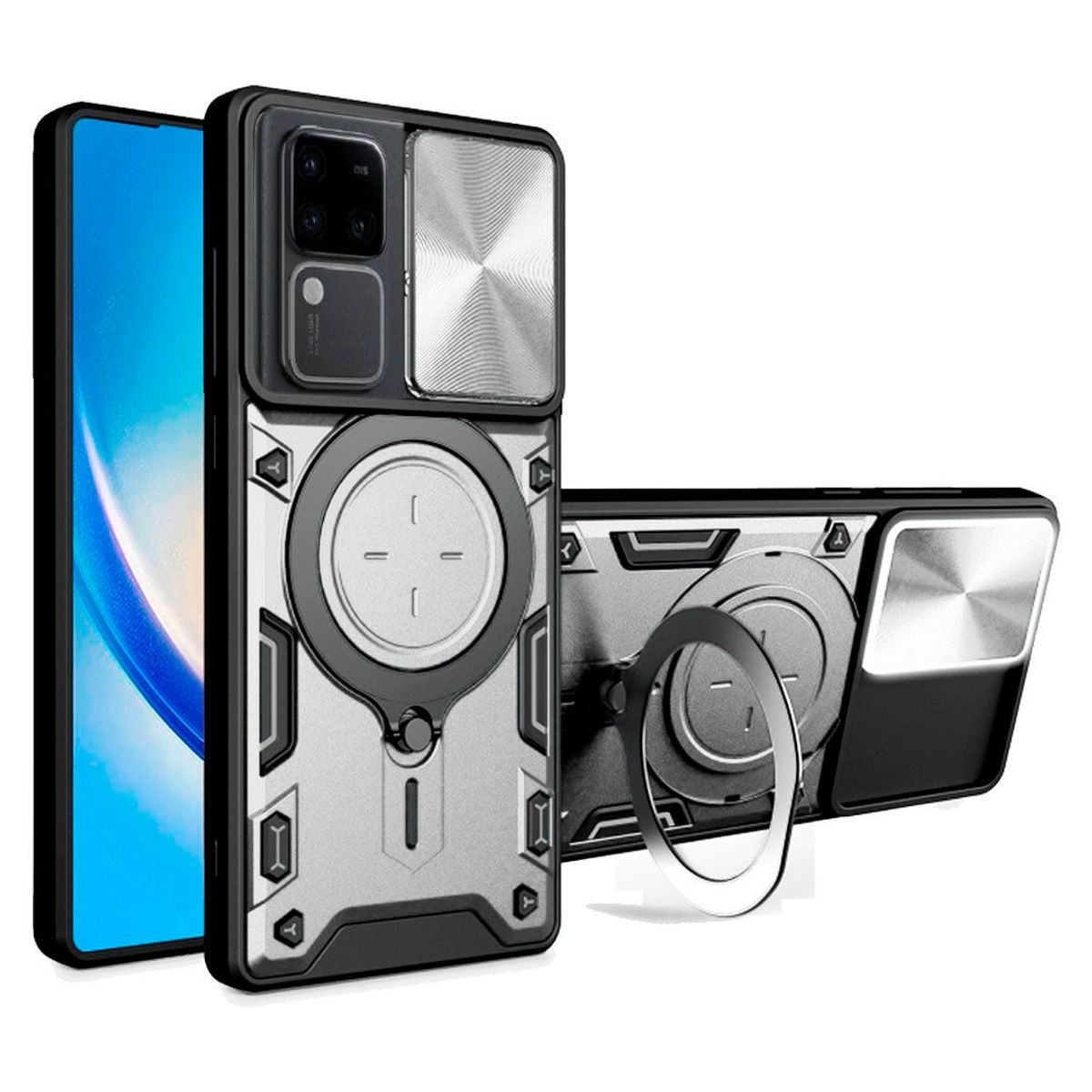 GENERICO - Estuche Protector Cámara con Soporte Vivo V30 5G