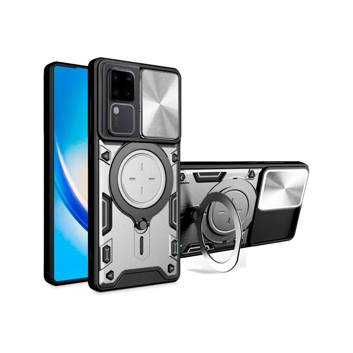 GENERICO - Estuche Protector Cámara con Soporte Vivo V30 5G
