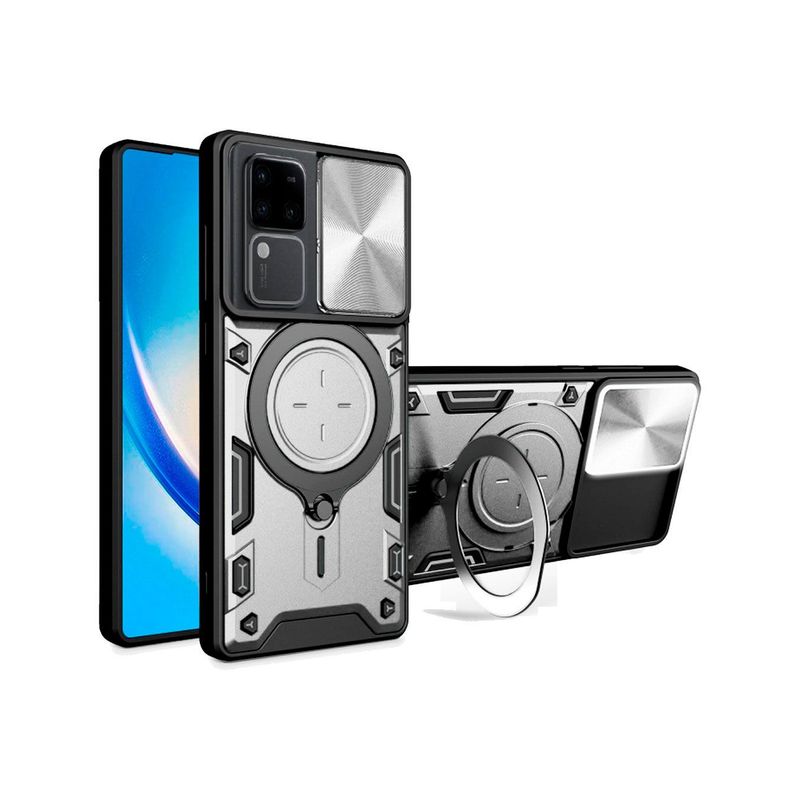 GENERICO - Estuche Proteccion Camara Con Soporte Vivo V30 5G Gris