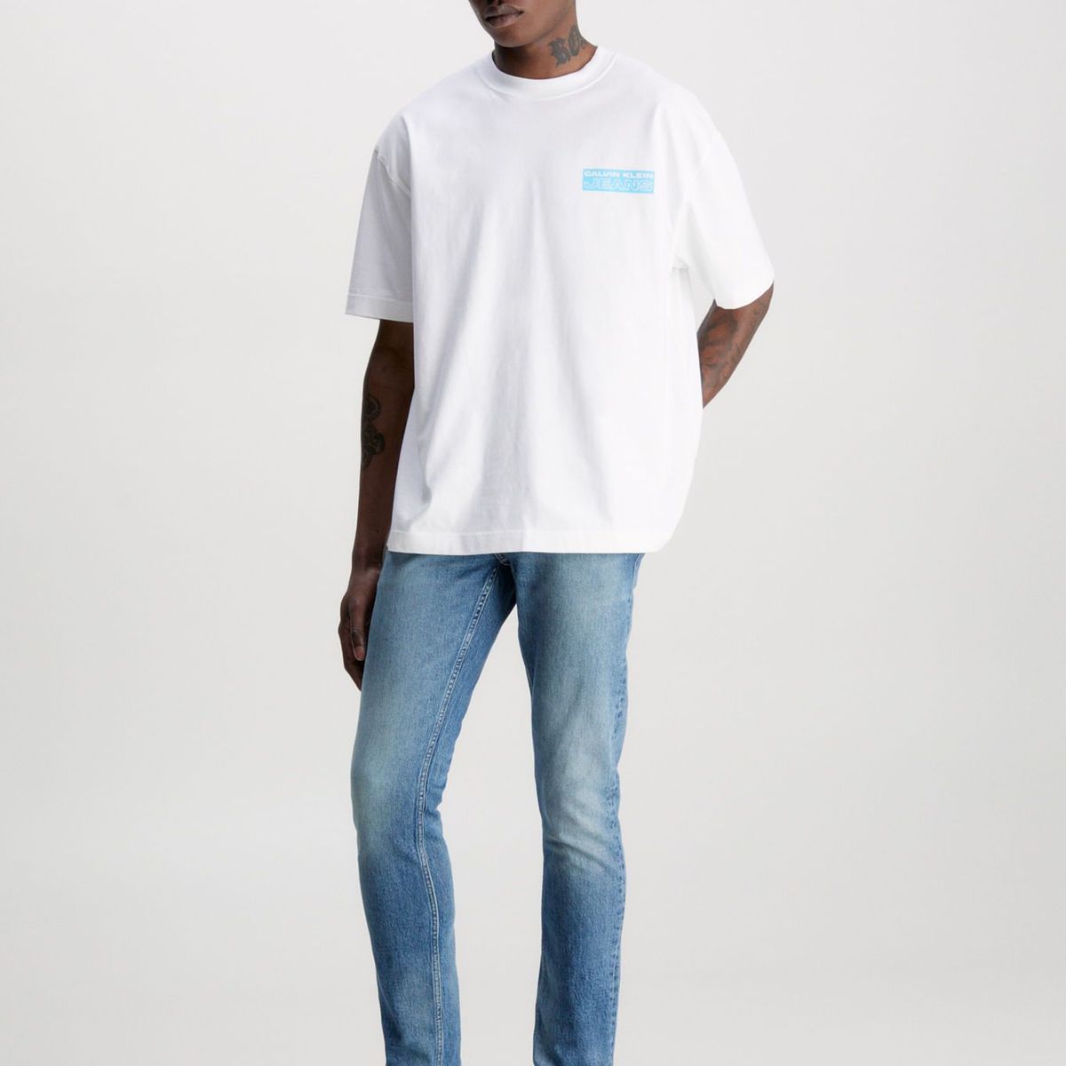 CALVIN KLEIN - Jeans Con Ajuste Slim Hombre Azul Calvin Klein