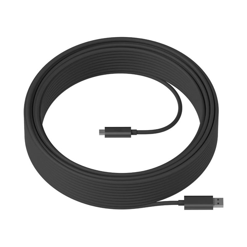 LOGITECH - Cable extensor Logitech Strong USB 3.1 Cable 10m