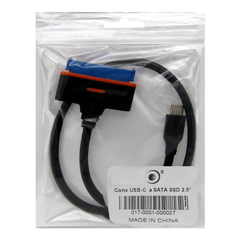 GENERICO - Cable Adaptador Sata A Usb C 3020 Para Hdd Y Ssd De 25mm