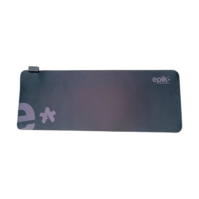 GENERICO - PAD MOUSE GAMER RGB NEGRO EXTRA LARGO 78X30CM EPIK