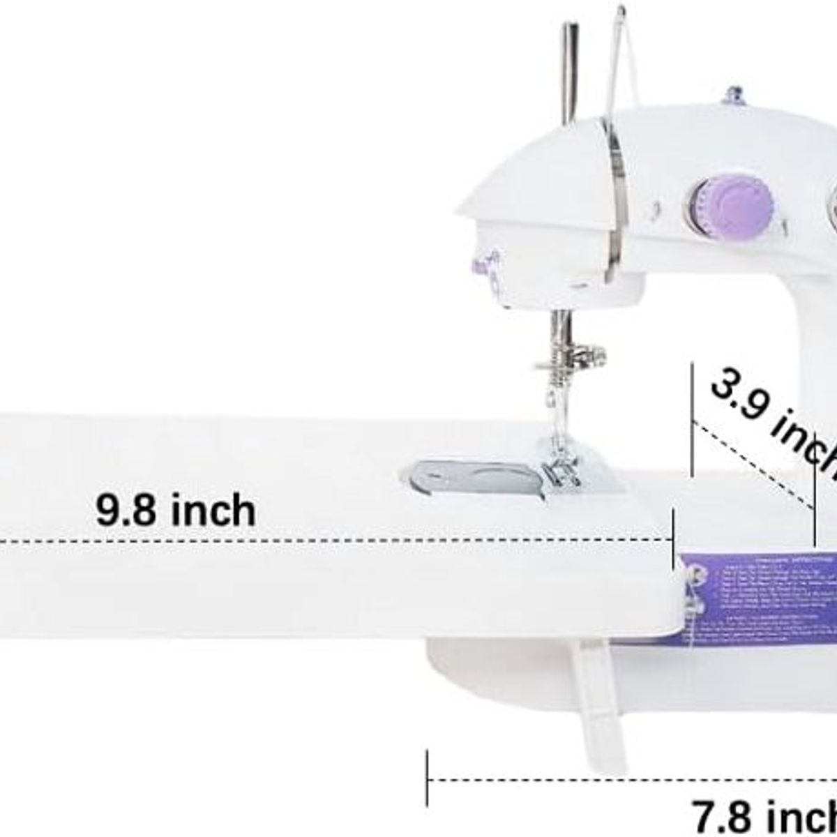 GENERICO - Maquina De Coser portatil mini Con Bandeja