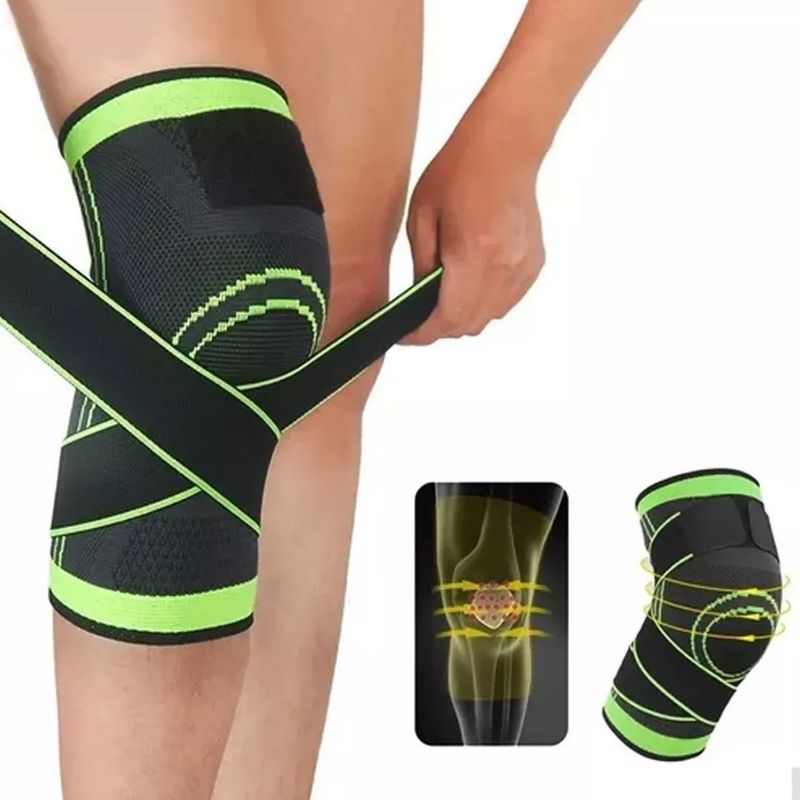 GENERICO - Rodillera 3d Deportiva Rodilla De Doble Presión For Fitness