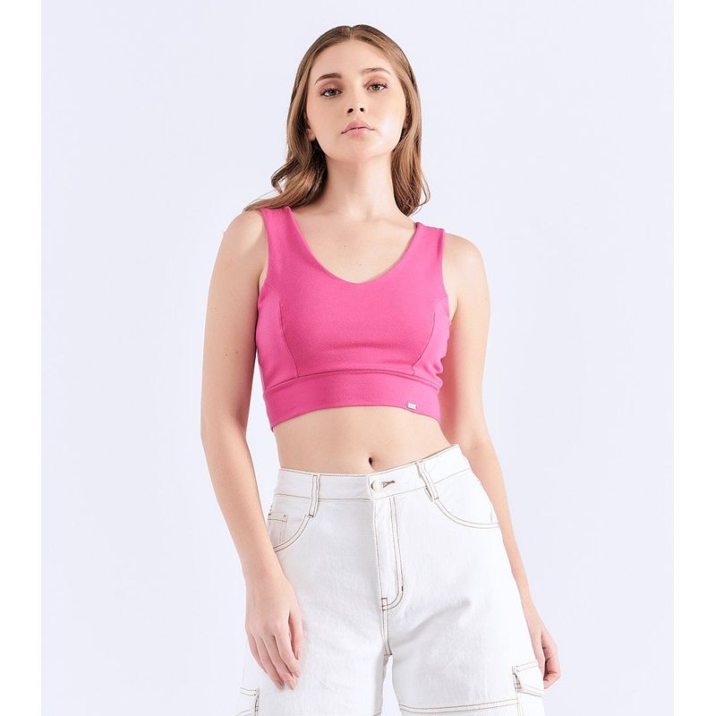 DEREK - Blusa Corta Para Mujer Manga Siza Derek