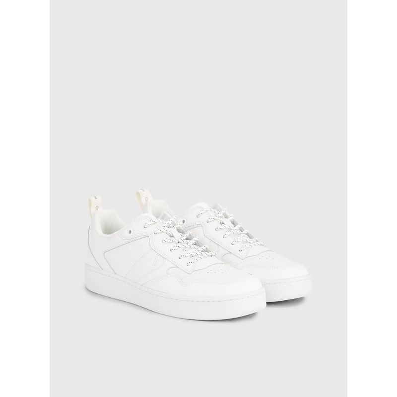 CALVIN KLEIN - Tenis Blanco Con Logo Tonal Calvin Klein
