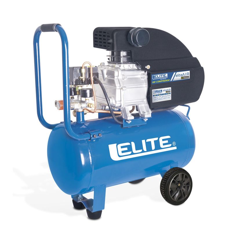 ELITE - Compresor De 2.5 Hp 25 Litros 125 Psi Elite Ca6256