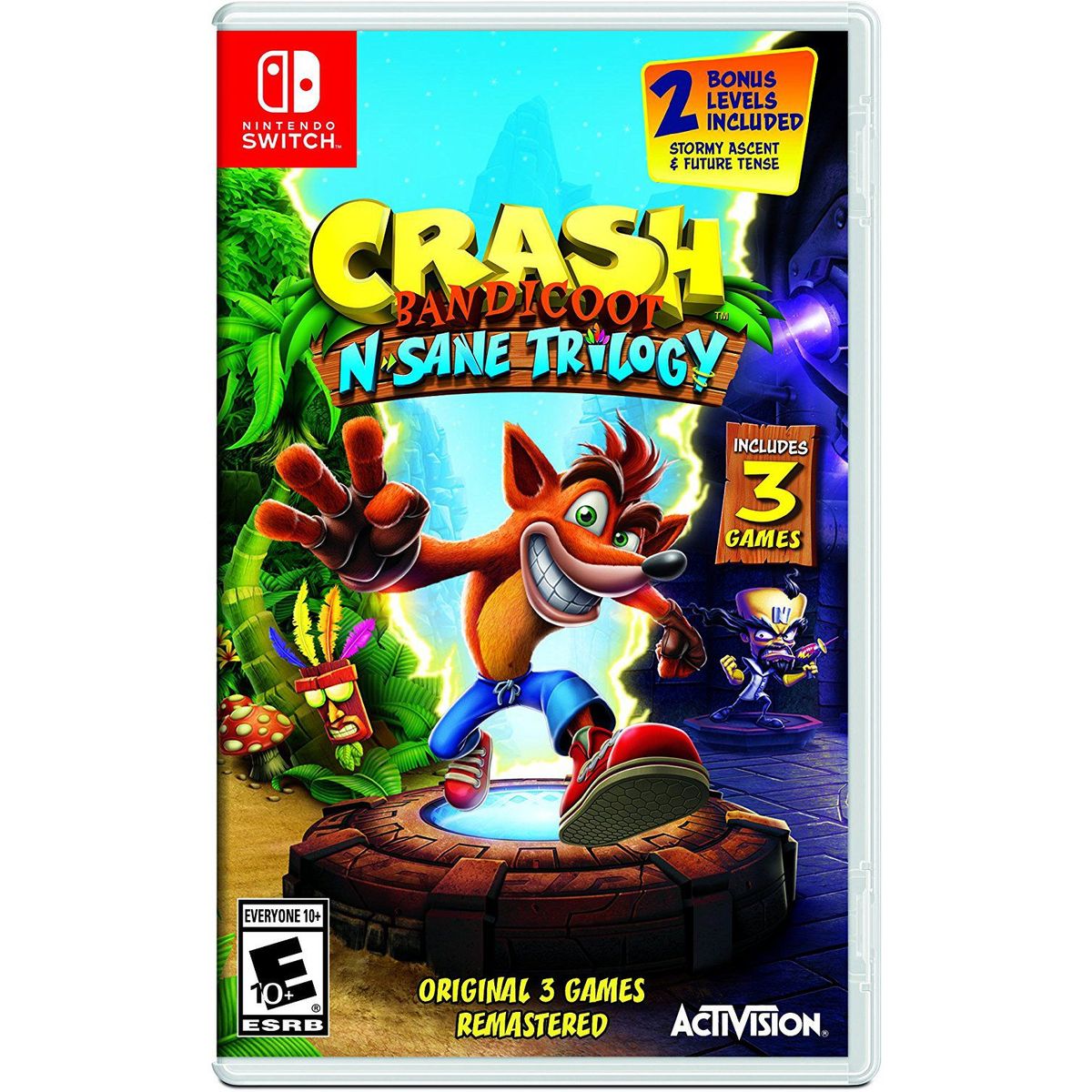 ACTIVISION - Crash bandicoot n sane trilogy - nintendo switch