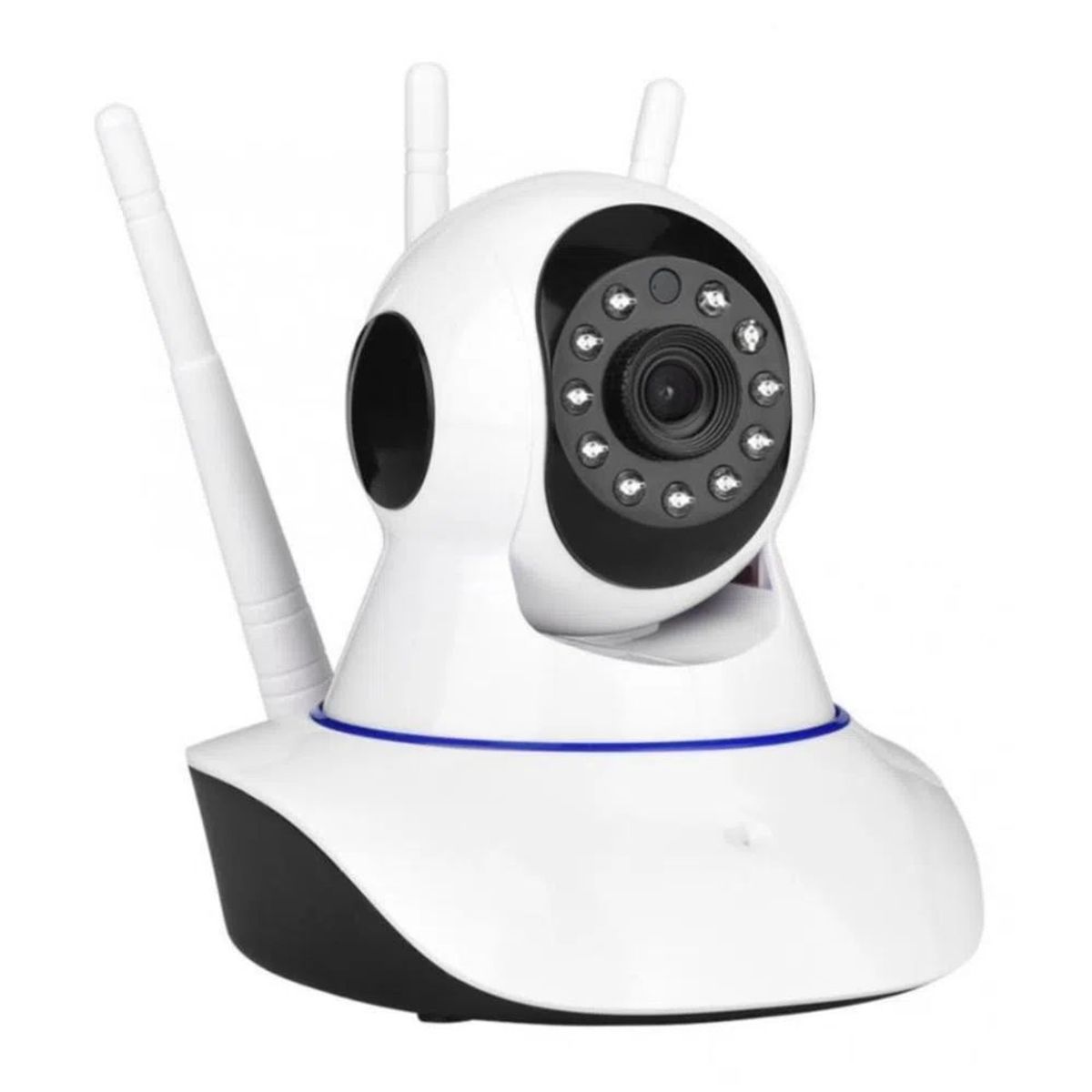 GENERICO - Camara Ip Wifi Vision Nocturna Video 3 Antenas 1080p