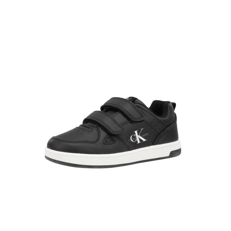 CALVIN KLEIN - Tenis Negro Con Doble Velcro Para Niño Calvin Klein