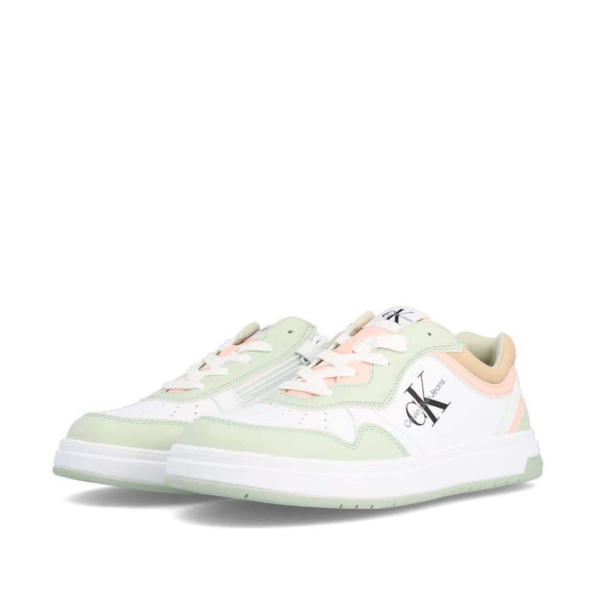 CALVIN KLEIN - Tenis Multicolor Pastel para Niña con Suela Cupsole Calvin Klein