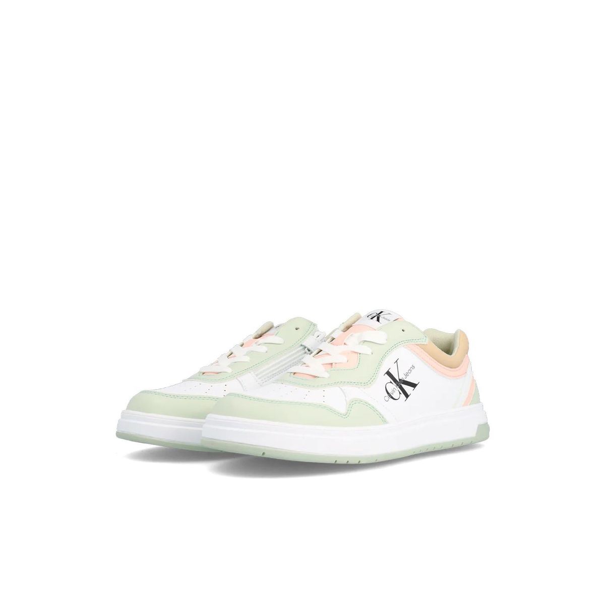 CALVIN KLEIN - Tenis Multicolor Pastel para Niña con Suela Cupsole Calvin Klein