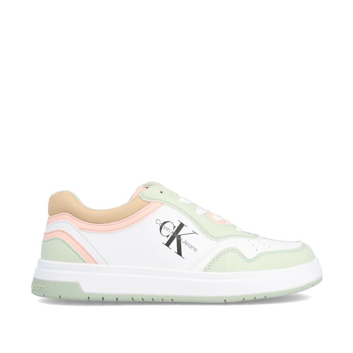 CALVIN KLEIN - Tenis Multicolor Pastel para Niña con Suela Cupsole Calvin Klein