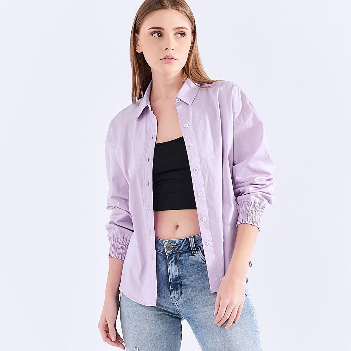 UNSER - Blusa Camisera para Mujer Manga Larga Unser