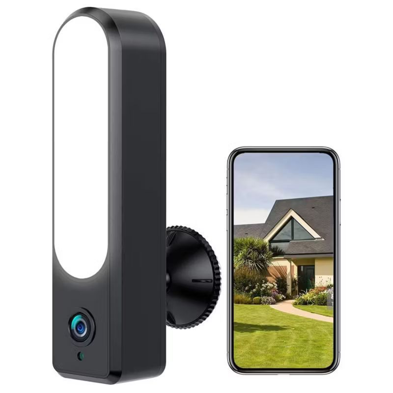 GENERICO - Camara Ip Seguridad Exterior Lampara App Tuya Wifi Q03